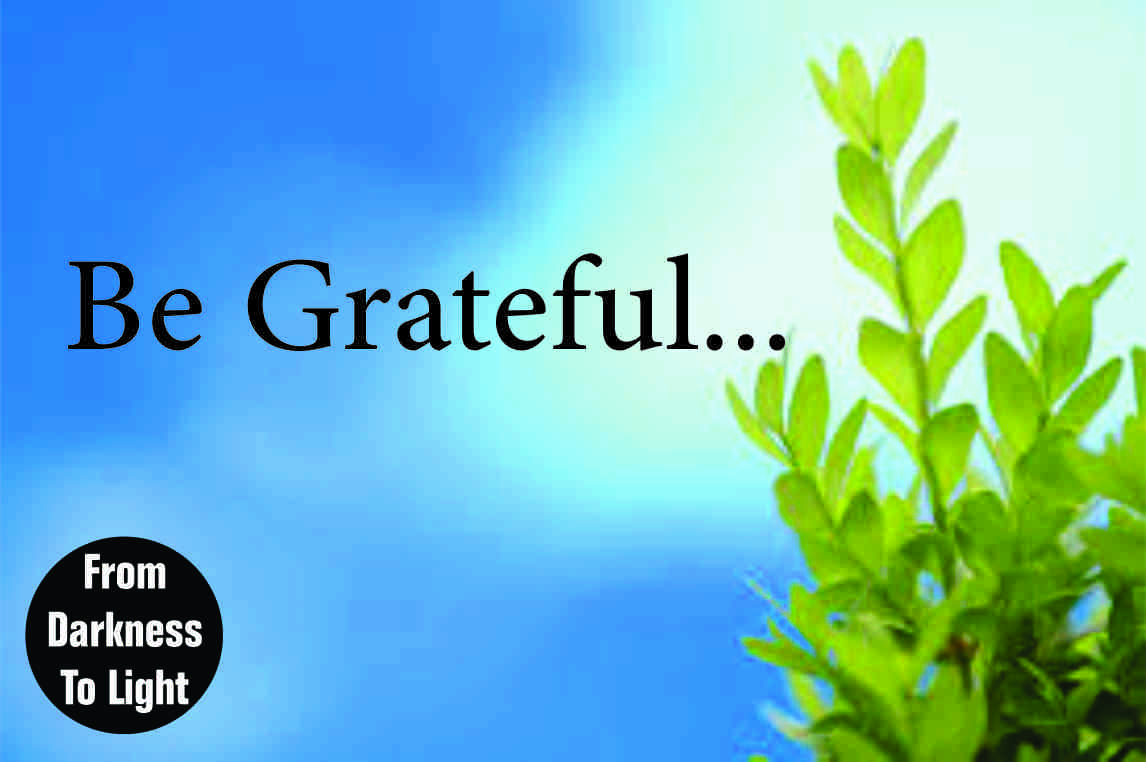 Being Grateful